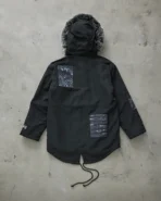 Dropdead Black Marker Parker Coat (1)