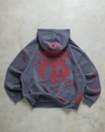 Dropdead Bludy Hell Distressed Hoodie (1)