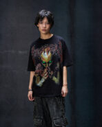 Dropdead Born Sorry Washed Black T Shirt (1)