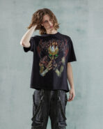 Dropdead Born Sorry Washed Black T Shirt (2)