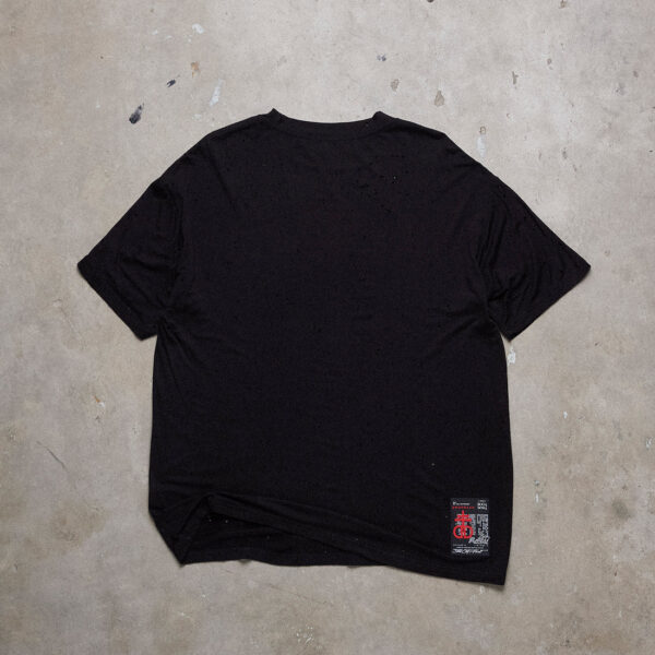 Dropdead Cross '14 Washed Black T Shirt (3)