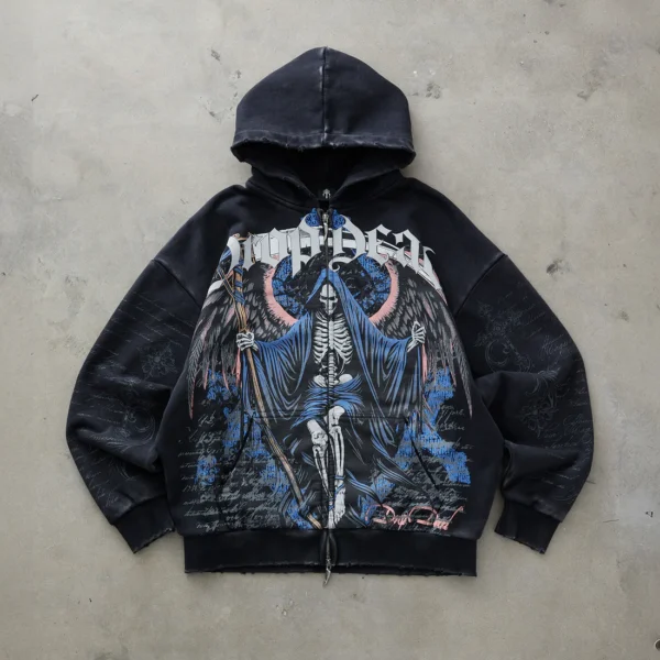 Dropdead Firekeeper Zip Hoodie (2)