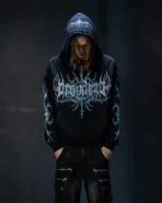 Dropdead Frostbite Washed Black Hoodie (1)