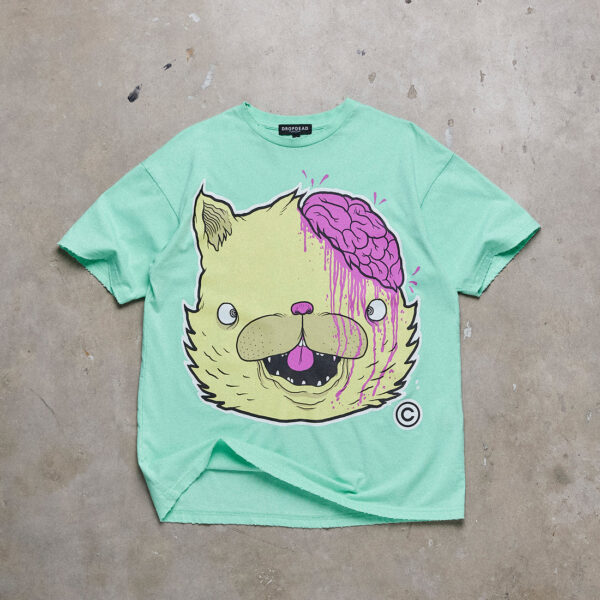 Dropdead Kitty Brainz '08 Mint T Shirt (3)