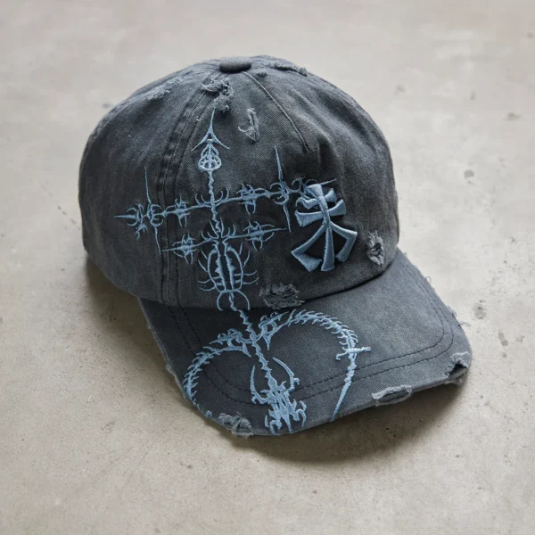 Dropdead Sleepwalking Distressed Cap (5)