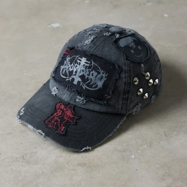 Dropdead The End Of Nothing Distressed Cap (3)