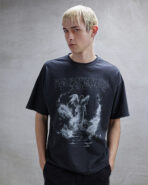 Dropdead Undying Lands Washed Black T Shirt (4)